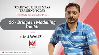 16 Bridge In Modelling Toolkit | Mastering Bridge Tool in Maya | Beginner's Guide