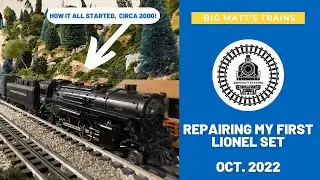 Repairing My First Lionel Train Set