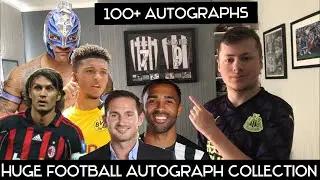 GOING THROUGH MY ENTIRE FOOTBALL AUTOGRAPH COLLECTION!!!!!!