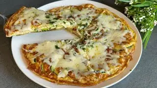 Basta 1 zucchina per preparare questa fantastica Frittata! provare per credere.