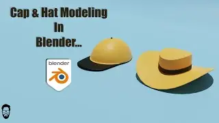 Cap & Hat Modeling in blender for beginners. within 5 min, easy way to modeling-mds design