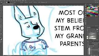 Art Time-Lapse | 30 day comic challenge day 18