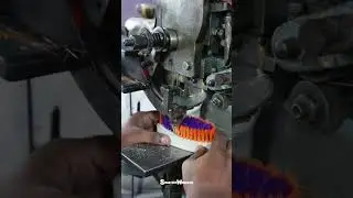 Watch This Machine Create Perfect Shoe Brushes with Ease