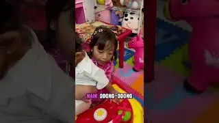 LEIKA NAIK KERETA DORONG LEXIE JADI BAYI LAGI 