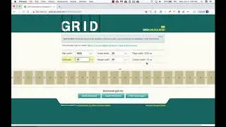 Grid Calculator and New Guide Layout in Photoshop