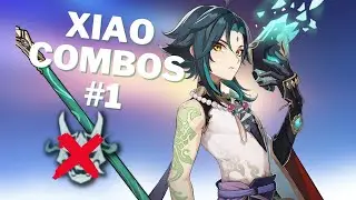 SECRET XIAO COMBOS! PLUNGING WITHOUT BURST OR ELEVATION (genshin impact)