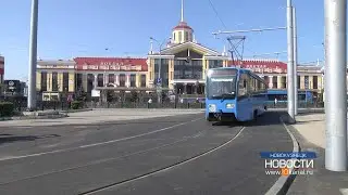 Трамваи вернулись на Привокзальную площадь
