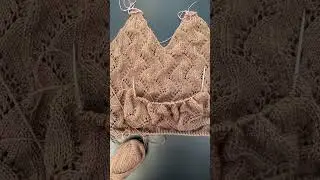 Готовлю шикарный мастер класс ТОП СПИЦАМИ🌸🤩 #вязание