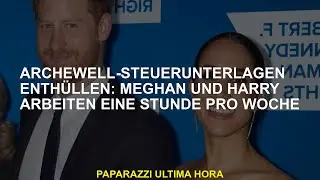 Archewell-Steuerunterlagen enthüllen: Meghan und Harry arbeiten eine Stunde pro Woche