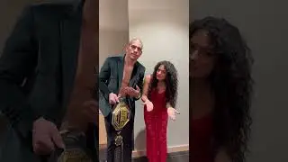 Alex Pereira shows me his Khaby Lame celebration at UFC 300 