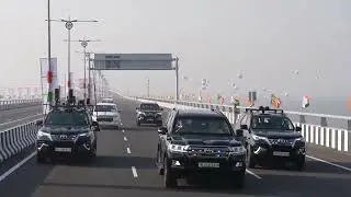 🇮🇳FIRST LONGEST SEA BRIDGE OPENS TODAY IN INDIA 🎉ATAL SETU🎉 BY INDIAS LEGENDARY PM 🚩MODI JI🚩