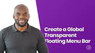 How to Create a Global Transparent Floating Menu Bar with Divi’s Theme Builder