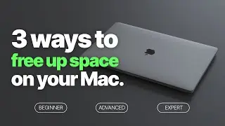 How to free up disk space on a Mac