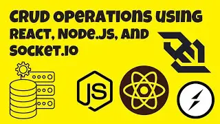 Web-Sockets 101 - CRUD Operations using Socket.IO, React, and Node.js