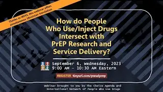 How do People Who Use/Inject Drugs Intersect with PrEP Research and Service Delivery?