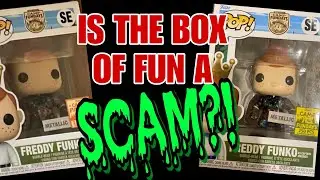 IS THE FUNDAYS BOX OF FUN A SCAM? | SAME POPS IN AT HOME BOX?! | CAPTAIN AMERICA METALLIC FREDDY