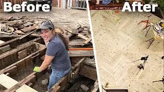 It cost $13,000 To Hire It So We Did This Instead / Deck Replacement on a Budget /Part 2