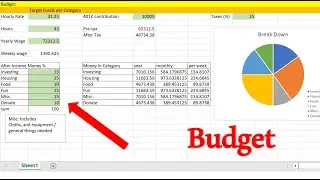 How to do a Budget in Excel | How to Budget in 3 minutes