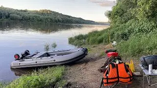 Лужки-Дугна по Оке. Конвейер через оку. Небольшое приключение.