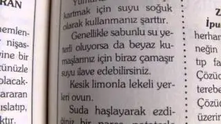 Yumurta lekesi nasıl çıkar
