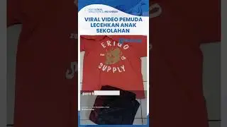 Viral Pemuda Lecehkan Anak-anak Sekolah