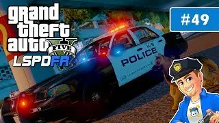GTA 5 LSPDFR Airport Police K-9 Patrol | Day 49 | LSPDFR Real Life Cops Airport Police Mod | CVPI
