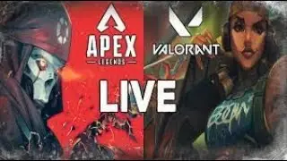 Apex and Valorant live streaming | ROAD TO 300 SUBSCRIBERS |