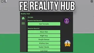 [FE] ROBLOX Reality Hub V2 | Script Showcase