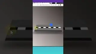 Box Running on Road Animation pure 