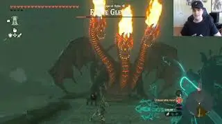 Flame Gleeok Boss Fight! The Legend of Zelda Tears of the Kingdom
