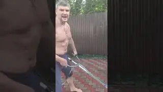 Как помыть тротуарную плитку легко !