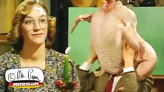 Beans romantisches Weihnachtsessen | Mr Bean Lustige Clips | Mr Bean Deutschland