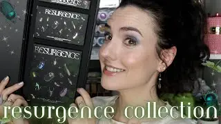 RESURGENCE Collection HEATHER AUSTIN + Unearthly Cosmetics! | Swatches, Tutorial & Review