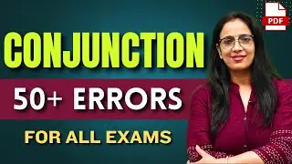 Spotting Error Based on Conjunction | SSC CGL 2021 | Class - 5 | Conjunction Spotting Errors