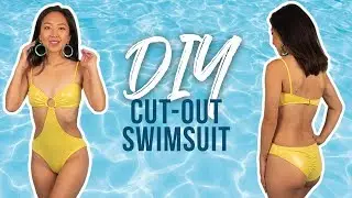 DIY O-Ring Cutout Swimsuit | Made From Scratch