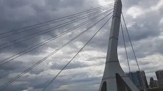 Прогулка по Дудергофскому каналу СПБ )(видео туризм)мост Ахмата Кадырова