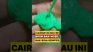 Cairan ini Bisa Membuat Ban Tidak Bisa Kempes‼️