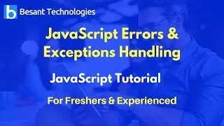 JavaScript Errors & Exceptions Handling | JavaScript Tutorial For Beginners
