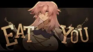 EAT YOU meme | Oc (blood warning)