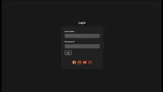 Create a Beautiful Animated Login Form with HTML and CSS #html  #subscribe