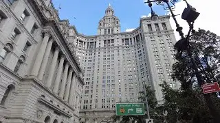 [4K] Exploring City Hall | Civic Center | Centre Street in New York City | NYC Walking Tour