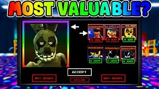 What Do People Offer for SHINY SPRING TRAP?! (Five Nights TD)