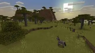 Minecraft Savanna Nature Sounds to Sleep/Study/Relax