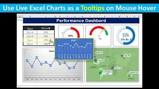 Use Live Excel Charts as a Custom Tooltips on Mouse Hover in Excel