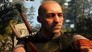 The Witcher 3: Gaetan the Witcher DLC Boss Fight (4K 60fps)