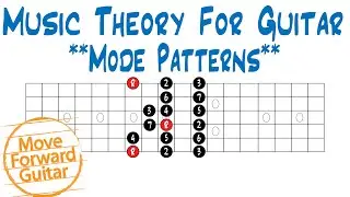 Music Theory for Guitar - Mode Scale Patterns