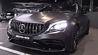 Mercedes AMG C63 S Coupe 2021 - SOUND & FULL REVIEW Interior Exterior Infotainment