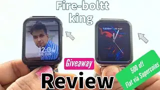 Premium Metal strap | Fire Boltt King | review & Unboxing 