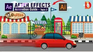 Car Animation in After Effect from Adobe Illustrator | Topic 2 | Stuff Dude