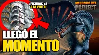 ¡LLEGÓ LA HORA! MI FIGURA de SPINOSAURUS 1:35 ¡YA A LA VENTA! #MesozoicLifeProject